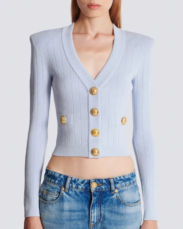 V-Neck Knit Cardigan sold by TNT Fashion
