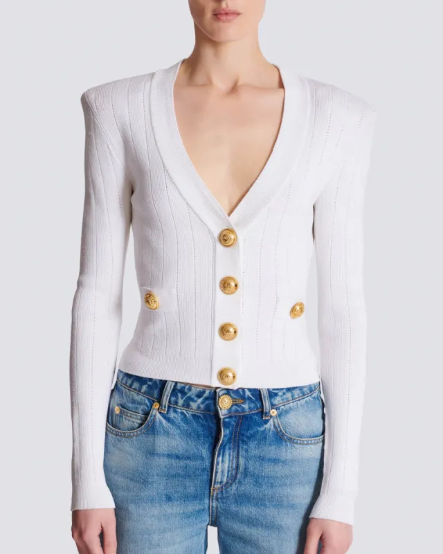 V-Neck Knit Cardigan sold by TNT Fashion