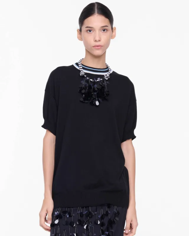 Short Sleeve Knit Top sold by TNT Fashion