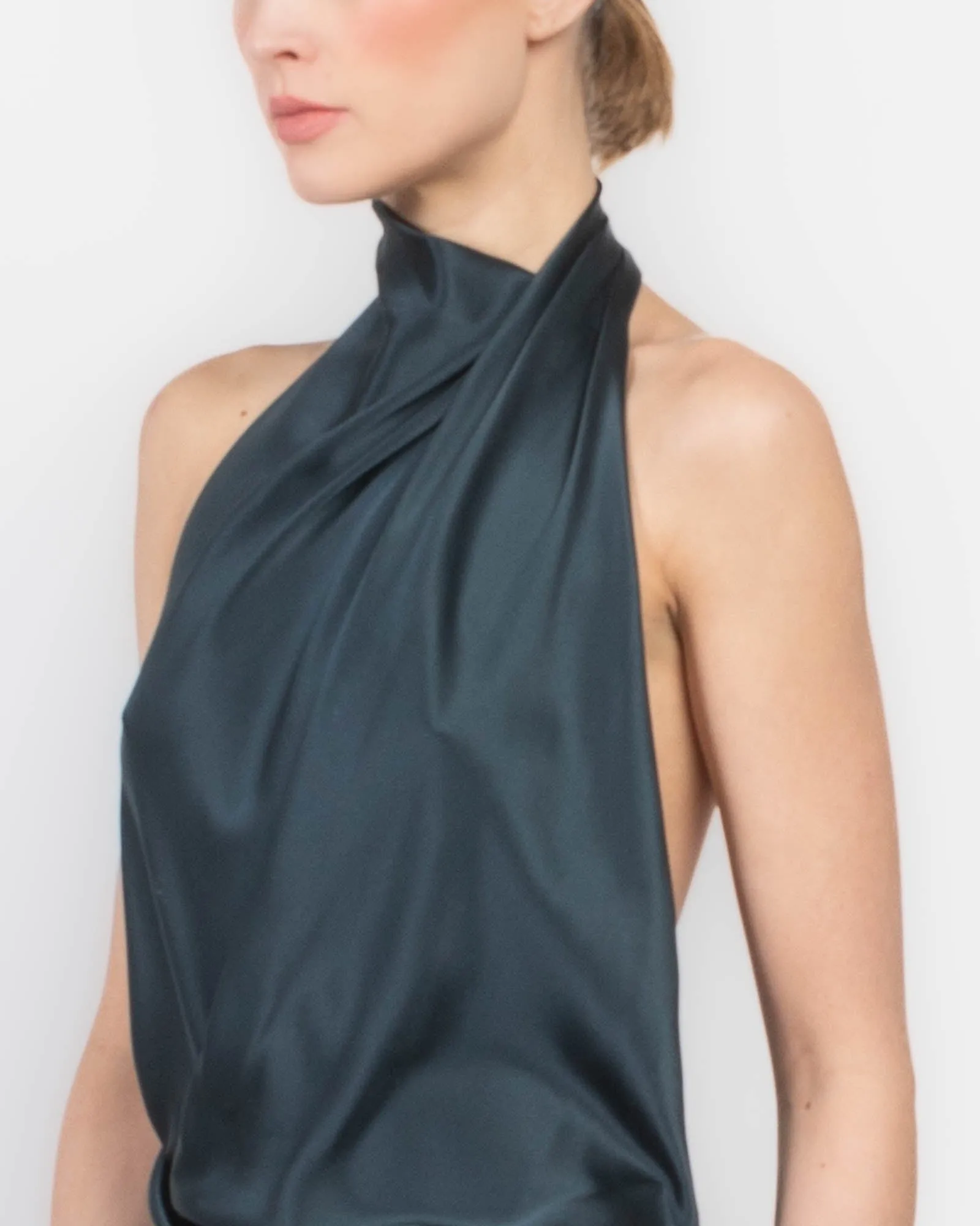 Halter Drape Gown sold by TNT Fashion product image thumbnail 5