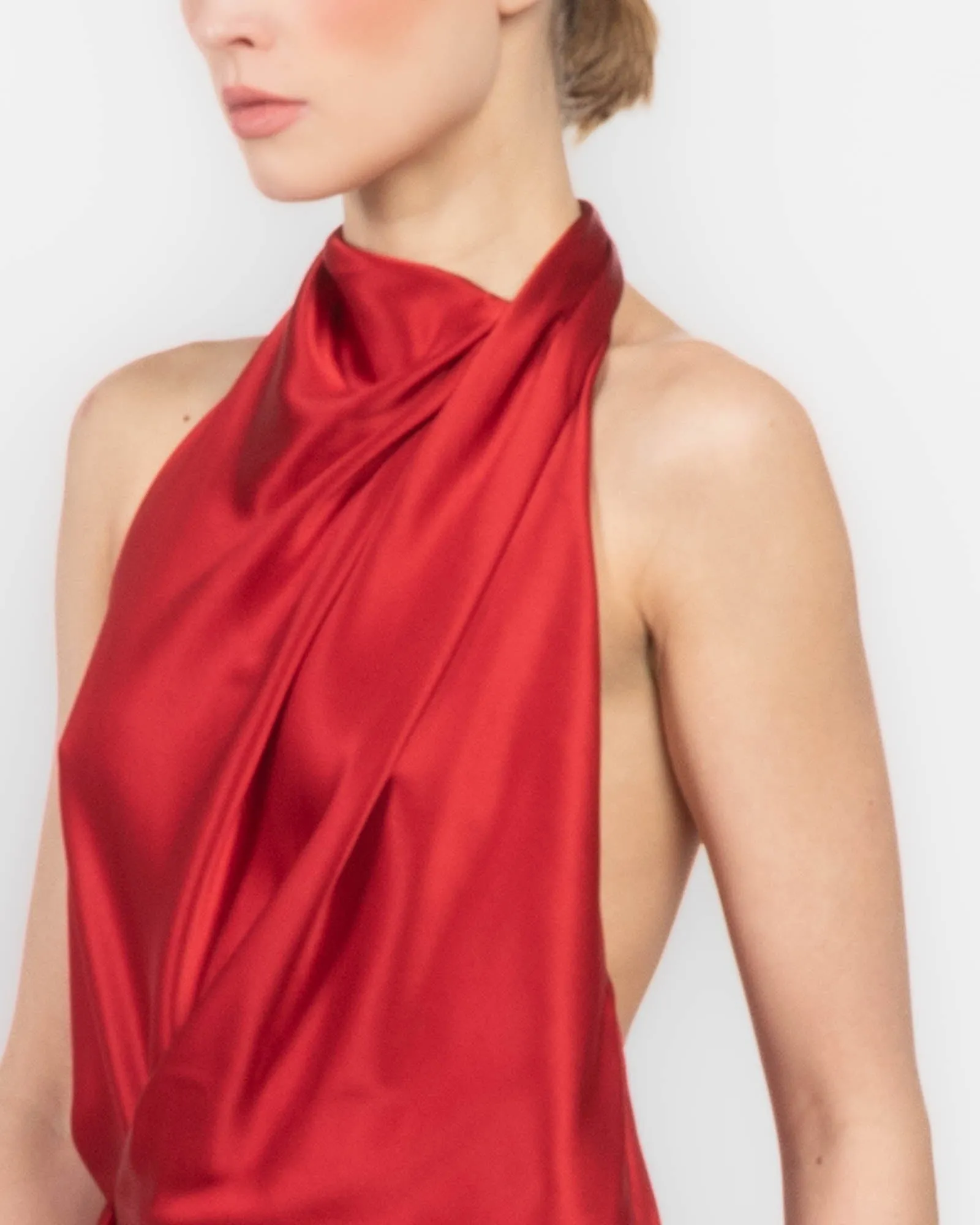Halter Drape Dress sold by TNT Fashion product image thumbnail 5