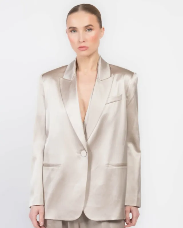 Oversized Silk Blazer sold by TNT Fashion