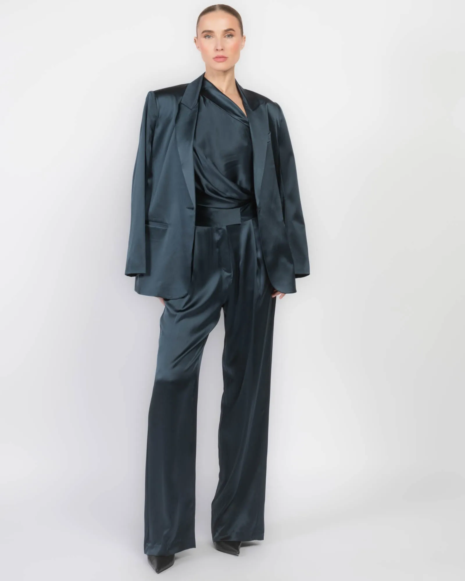 Asymmetrical Lapel Top sold by TNT Fashion product image thumbnail 2