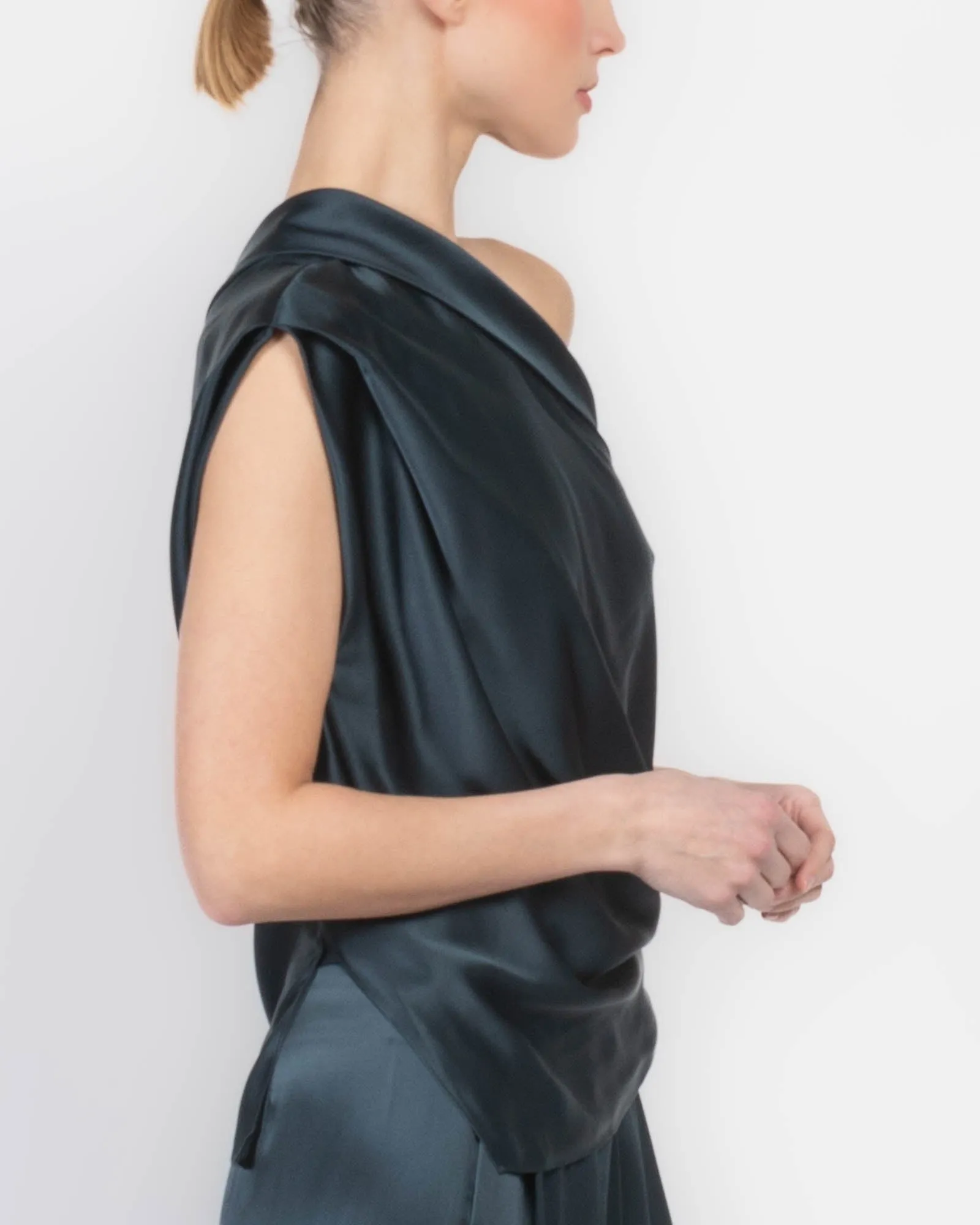 Asymmetrical Lapel Top sold by TNT Fashion product image thumbnail 5