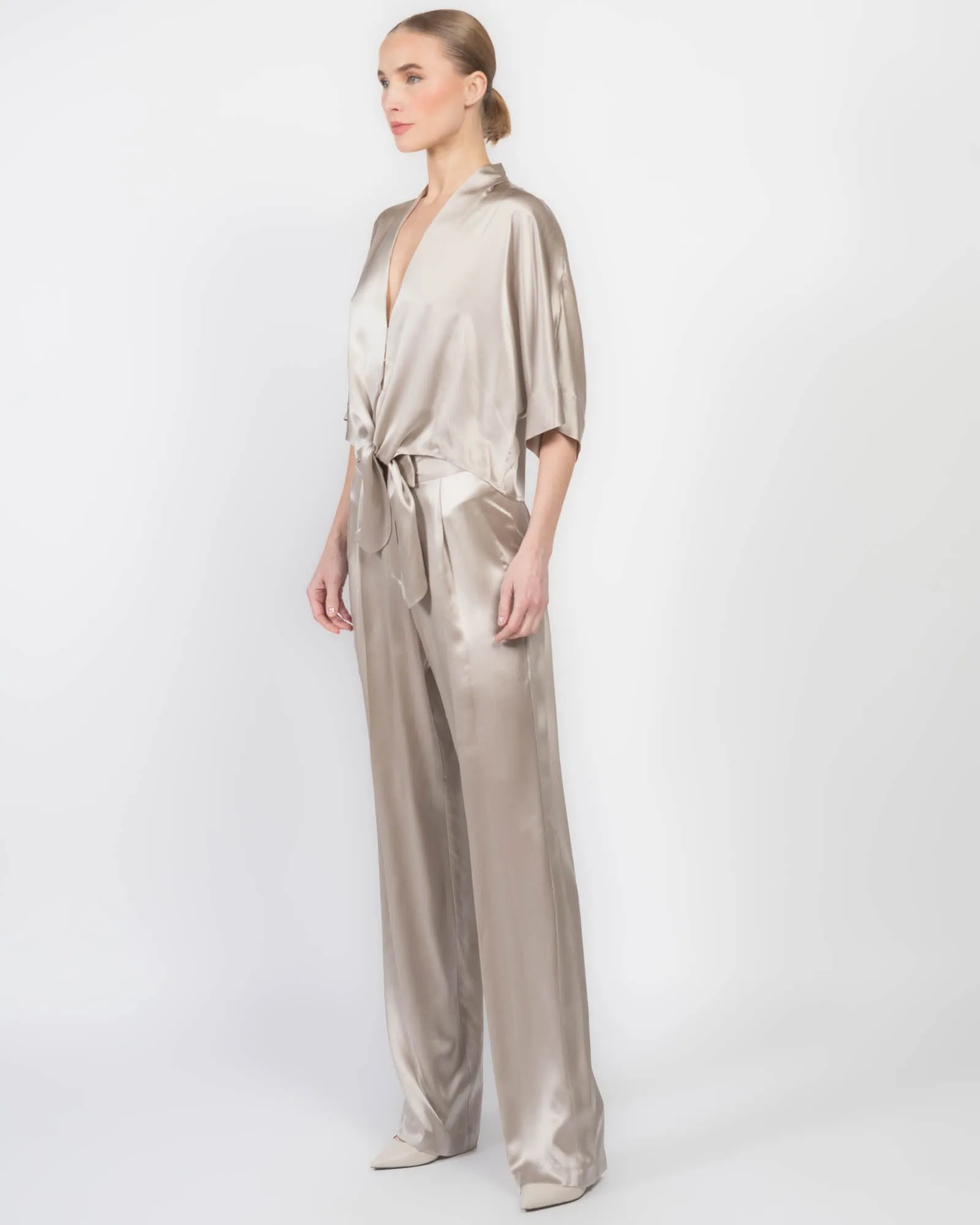 Dolman Tie Blouse sold by TNT Fashion product image thumbnail 4