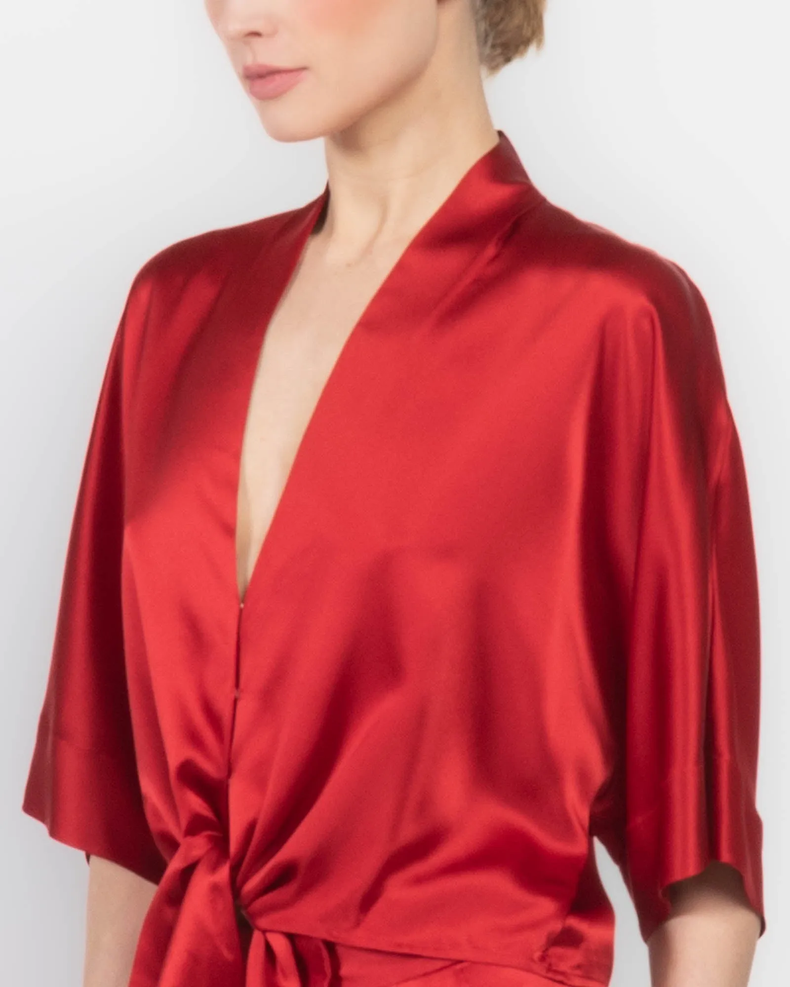 Dolman Tie Blouse sold by TNT Fashion product image thumbnail 5