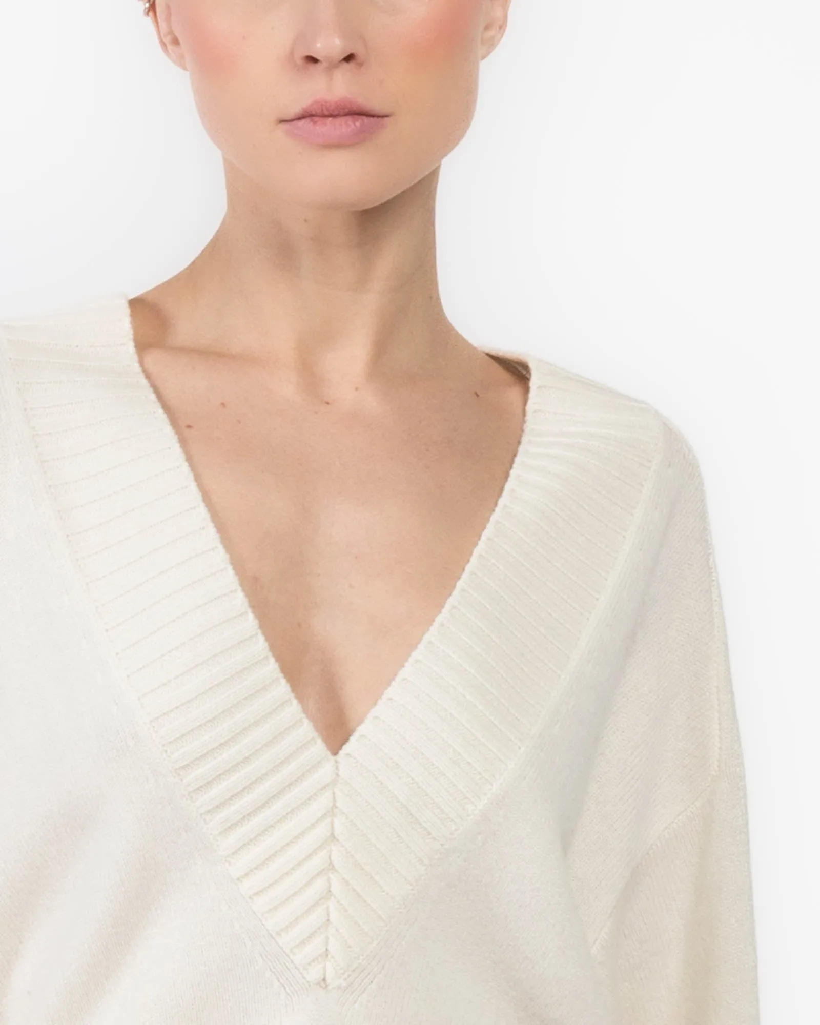 Deep V-Neck Sweater sold by TNT Fashion product image thumbnail 5