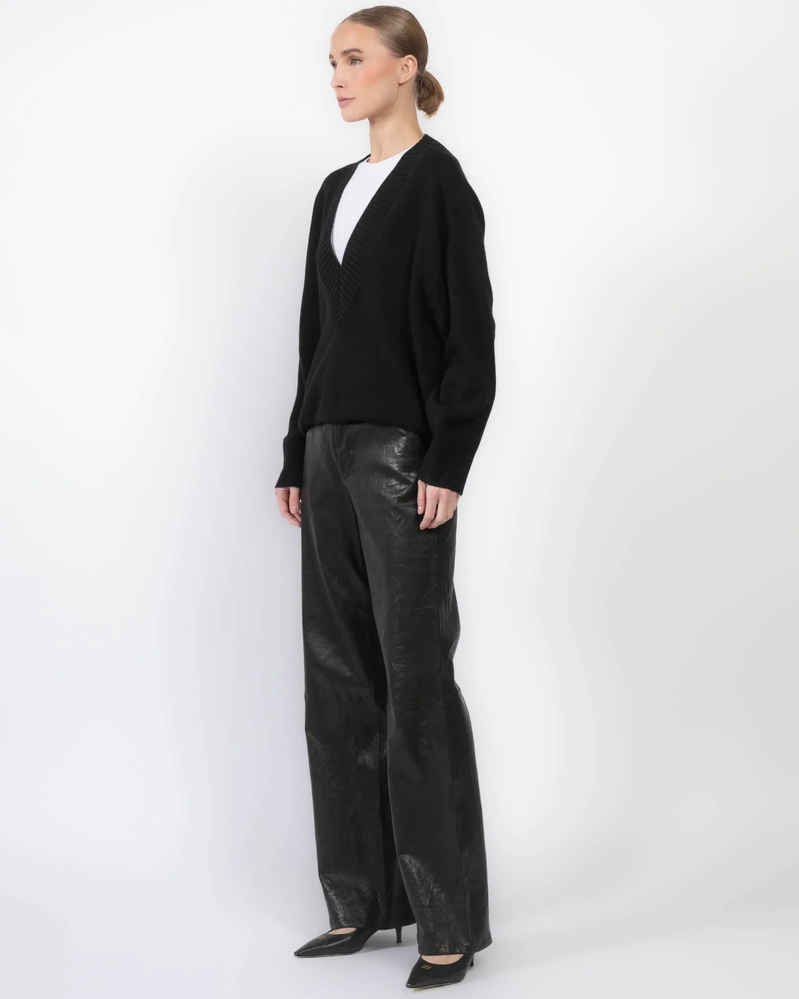 Deep V-Neck Sweater sold by TNT Fashion product image thumbnail 4