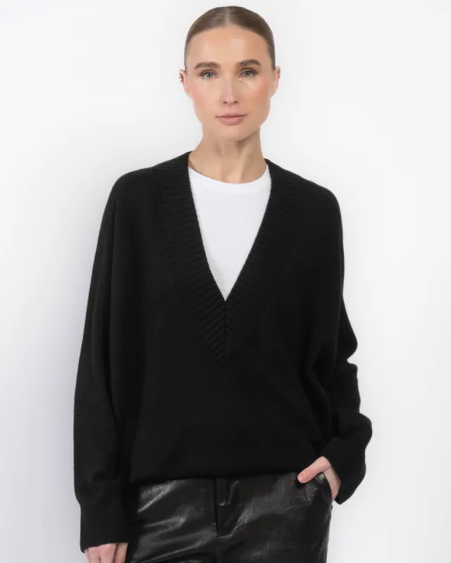 Deep V-Neck Sweater sold by TNT Fashion