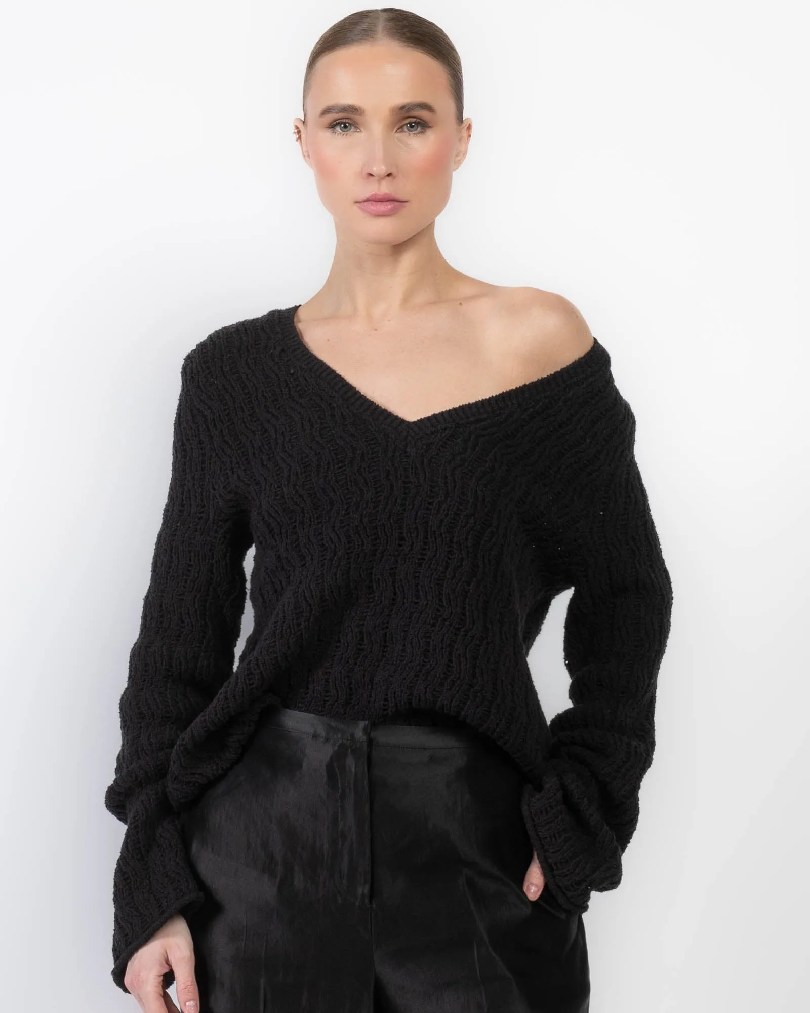 V-Neck Sweater sold by TNT Fashion product image thumbnail 4