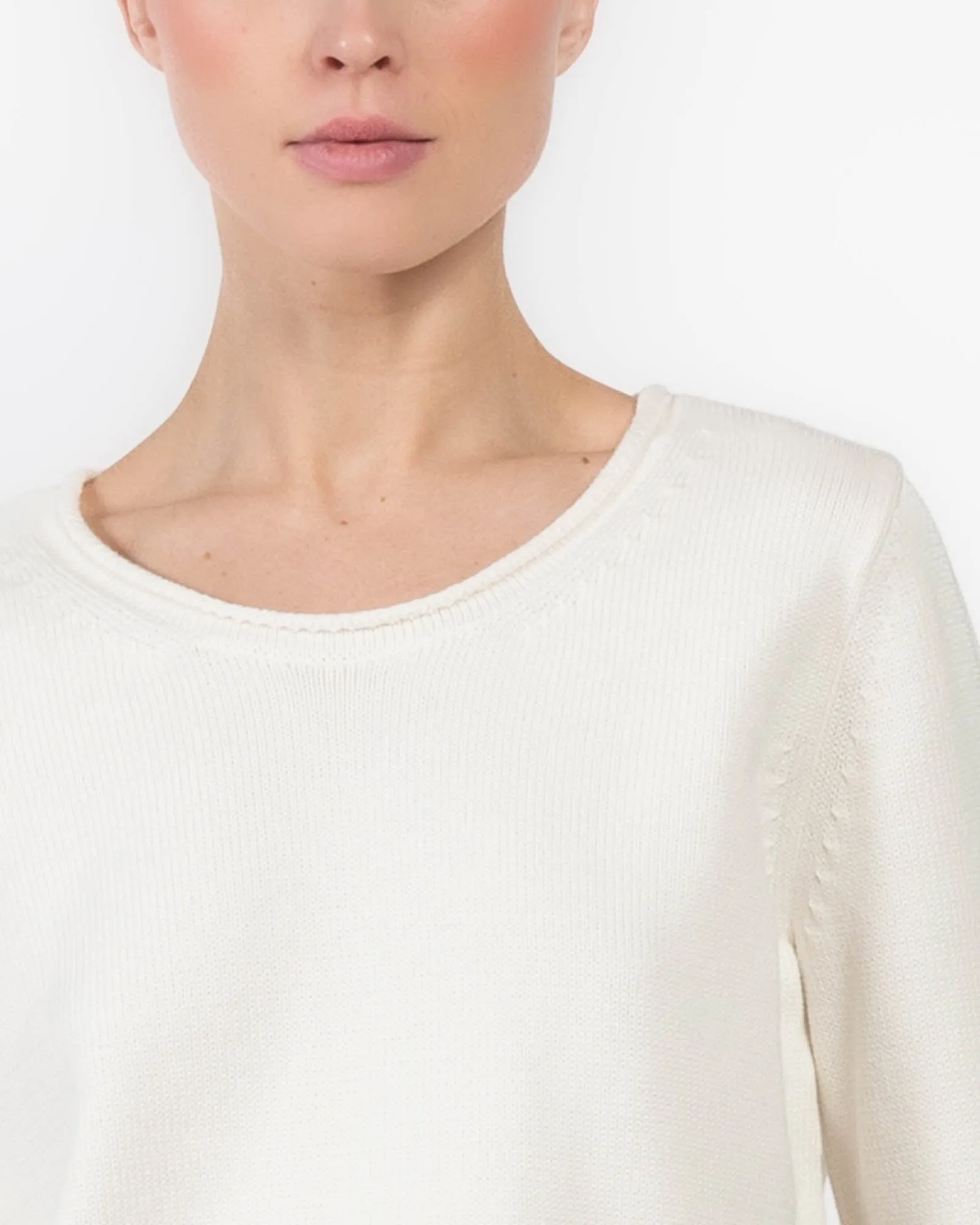 Roll Trim Crewneck sold by TNT Fashion product image thumbnail 5