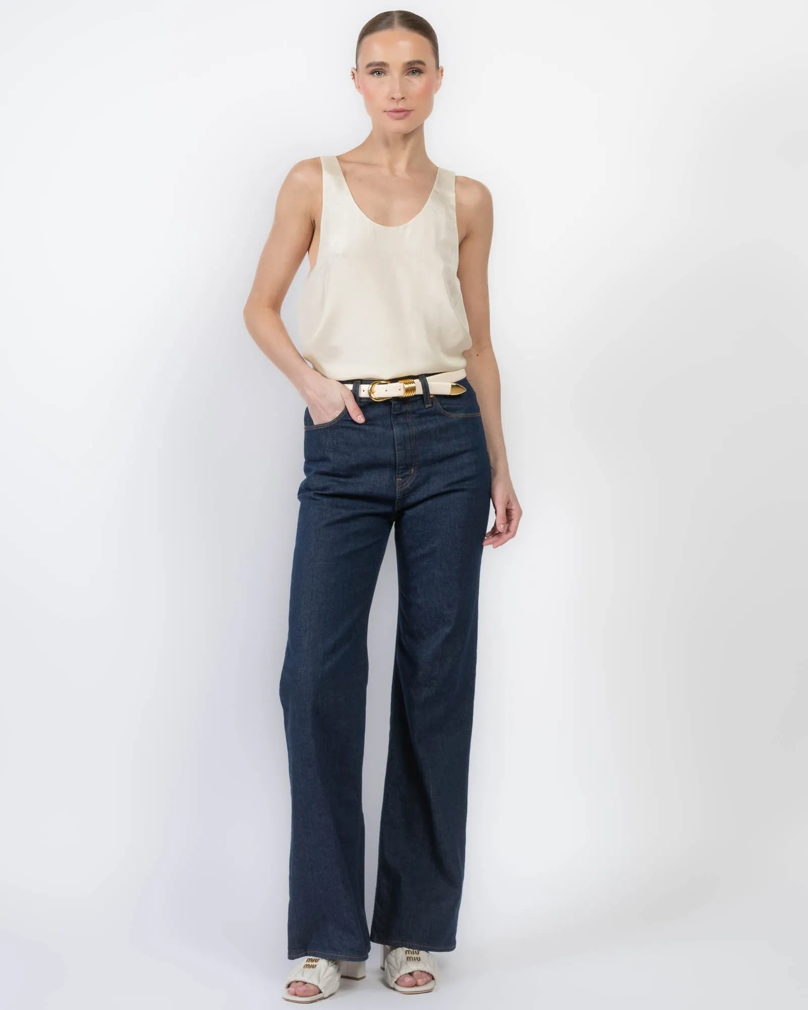 Washed Habotai Tank sold by TNT Fashion product image thumbnail 2