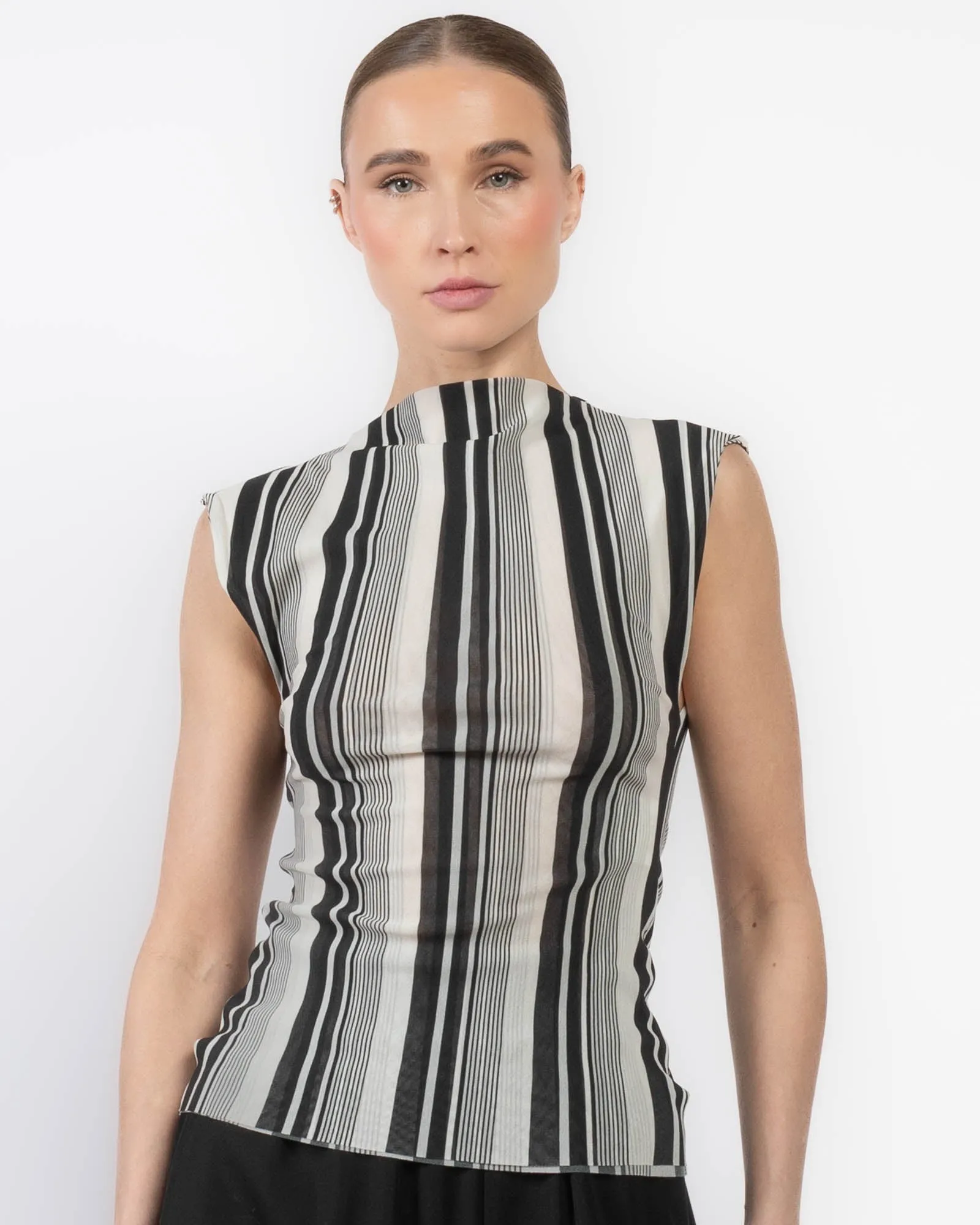 Printed Devore Top sold by TNT Fashion