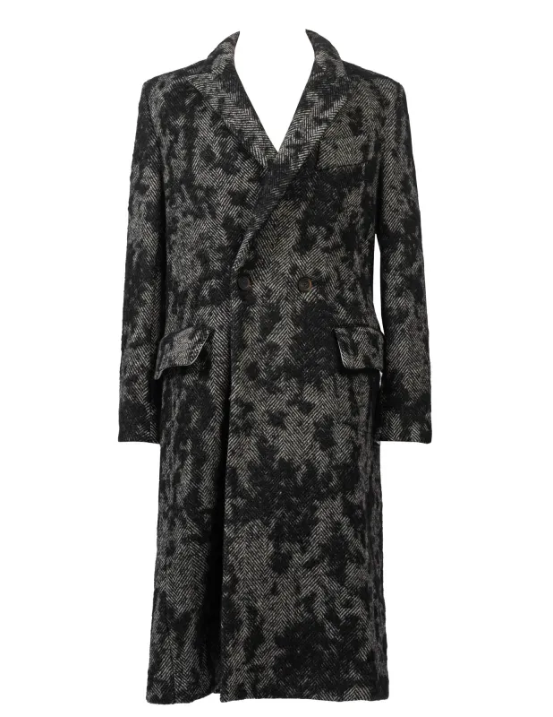 Double-Breasted Long Coat sold by TNT Fashion