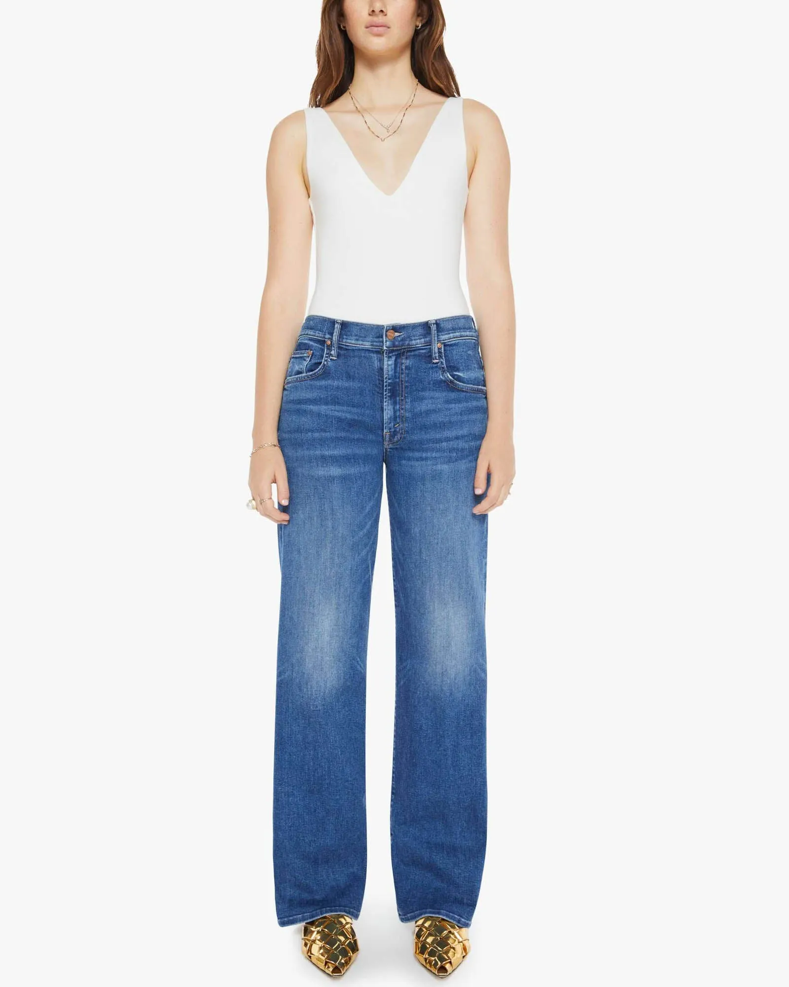 Mid Rise Maven Sneak Jeans sold by TNT Fashion product image thumbnail 2