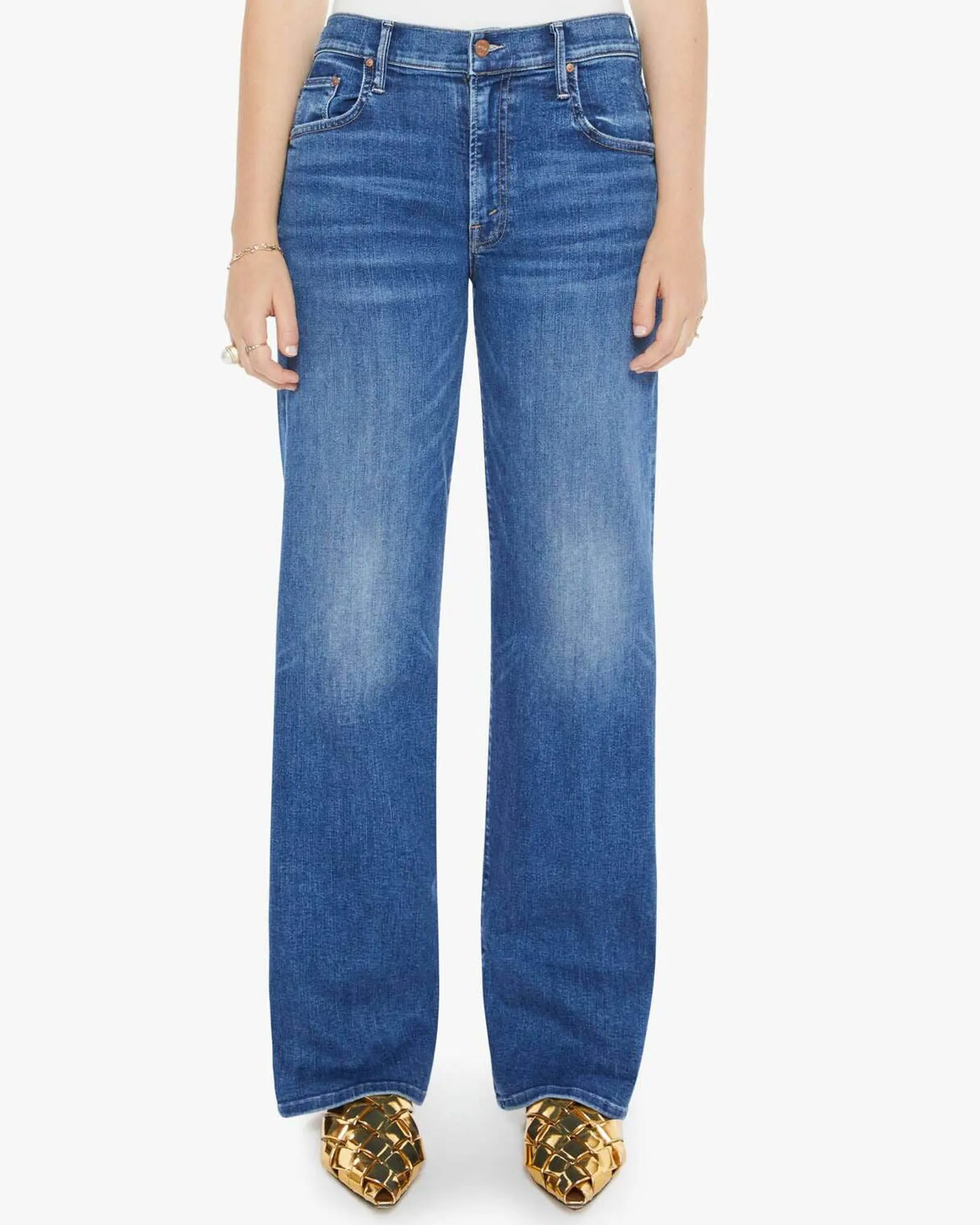 Mid Rise Maven Sneak Jeans sold by TNT Fashion