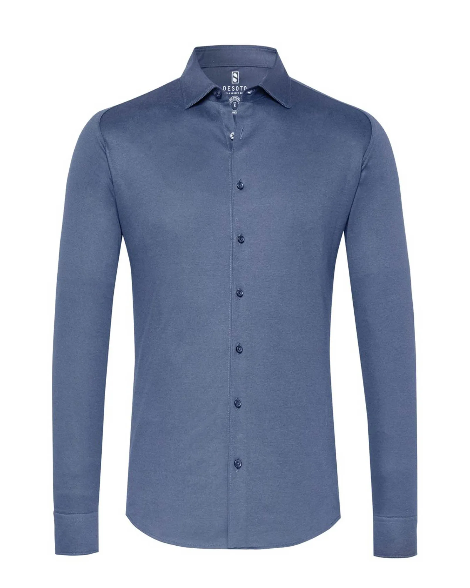 Long Sleeve Solid Pique Shirt sold by TNT Fashion product image thumbnail 5
