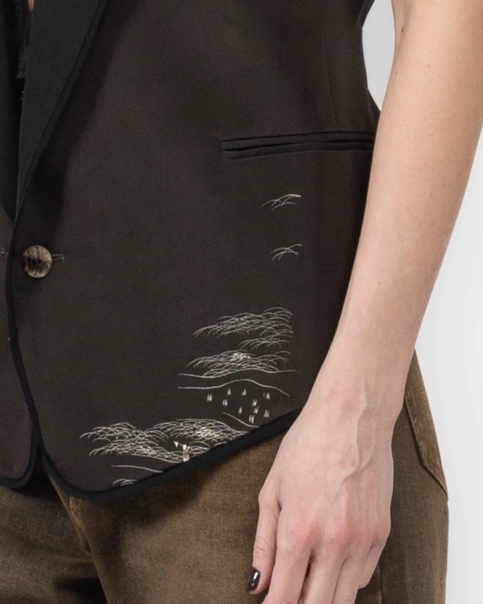 Kimono Print Vest sold by TNT Fashion product image thumbnail 5