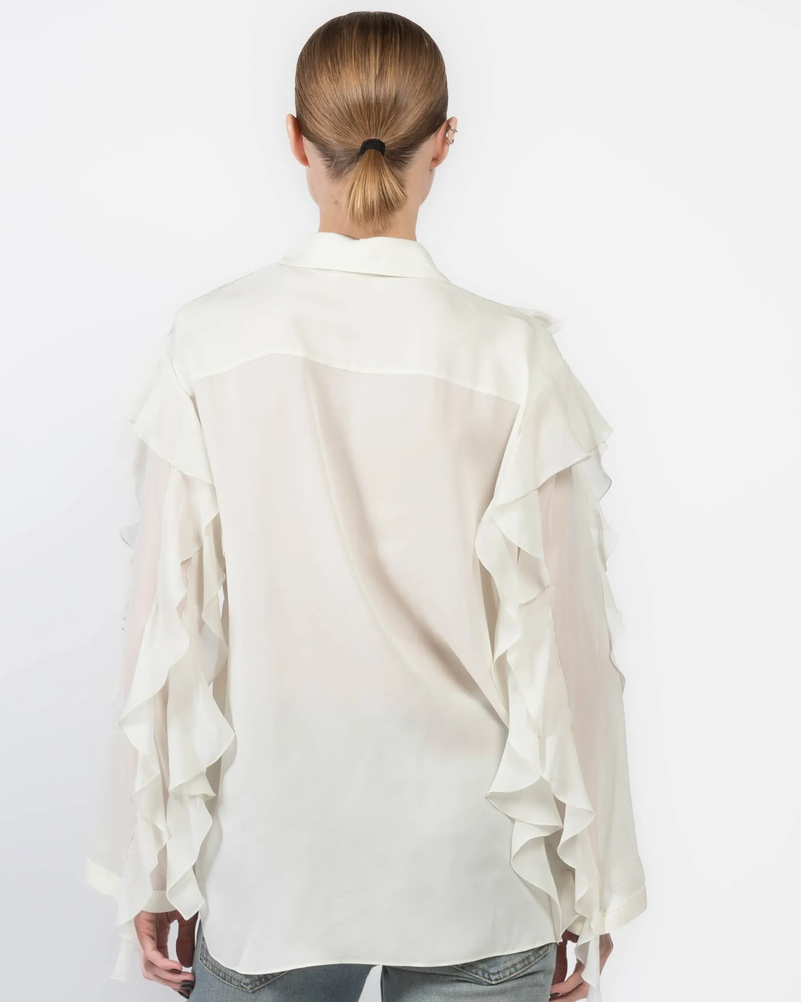 Sheer Twist Blouse sold by TNT Fashion product image thumbnail 3