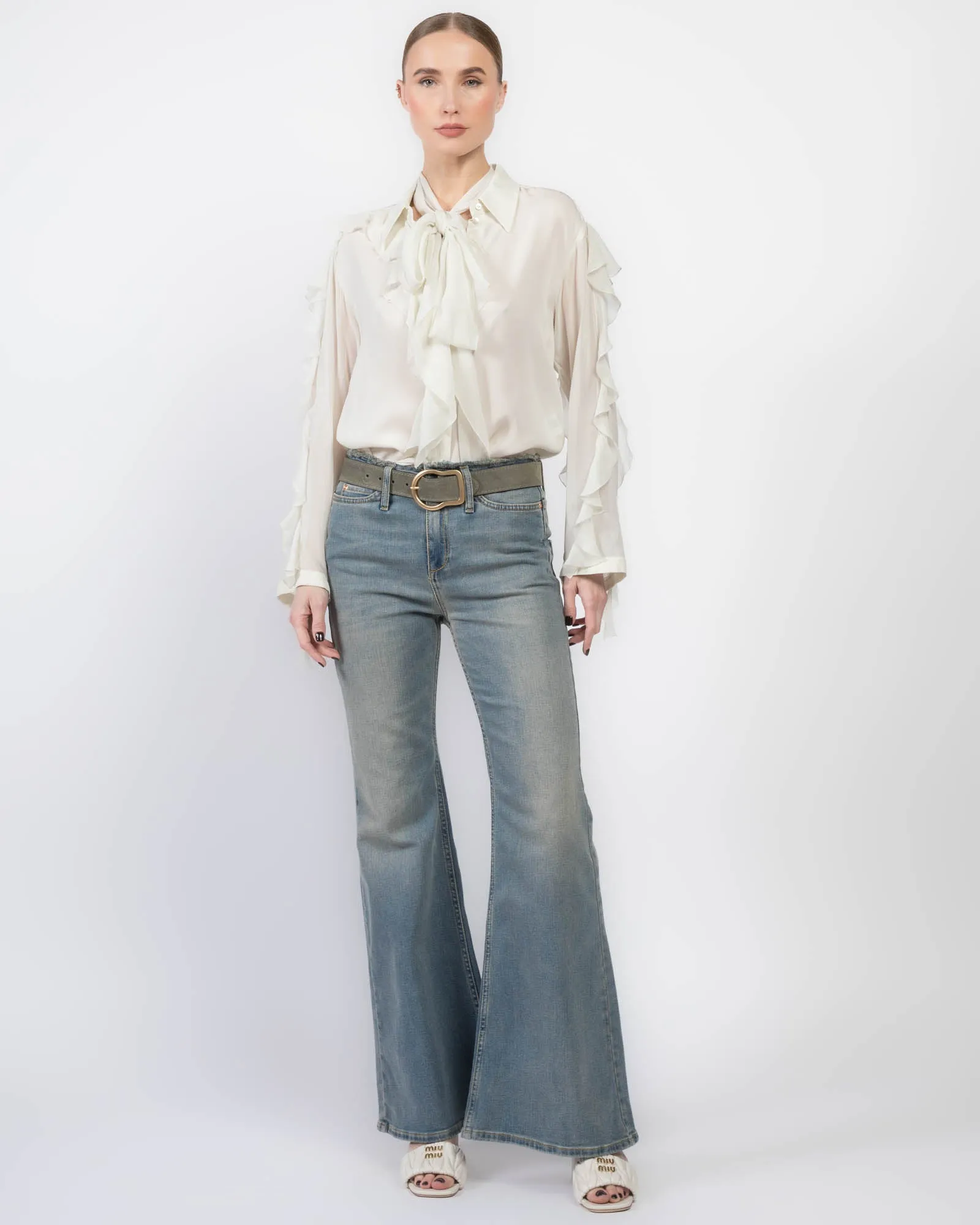 Sheer Twist Blouse sold by TNT Fashion product image thumbnail 2