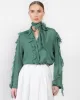 Sheer Twist Blouse sold by TNT Fashion
