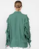 Sheer Twist Blouse sold by TNT Fashion