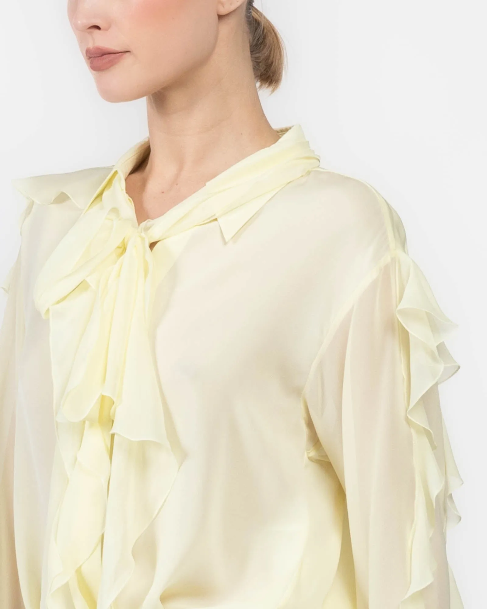 Sheer Twist Blouse sold by TNT Fashion product image thumbnail 5