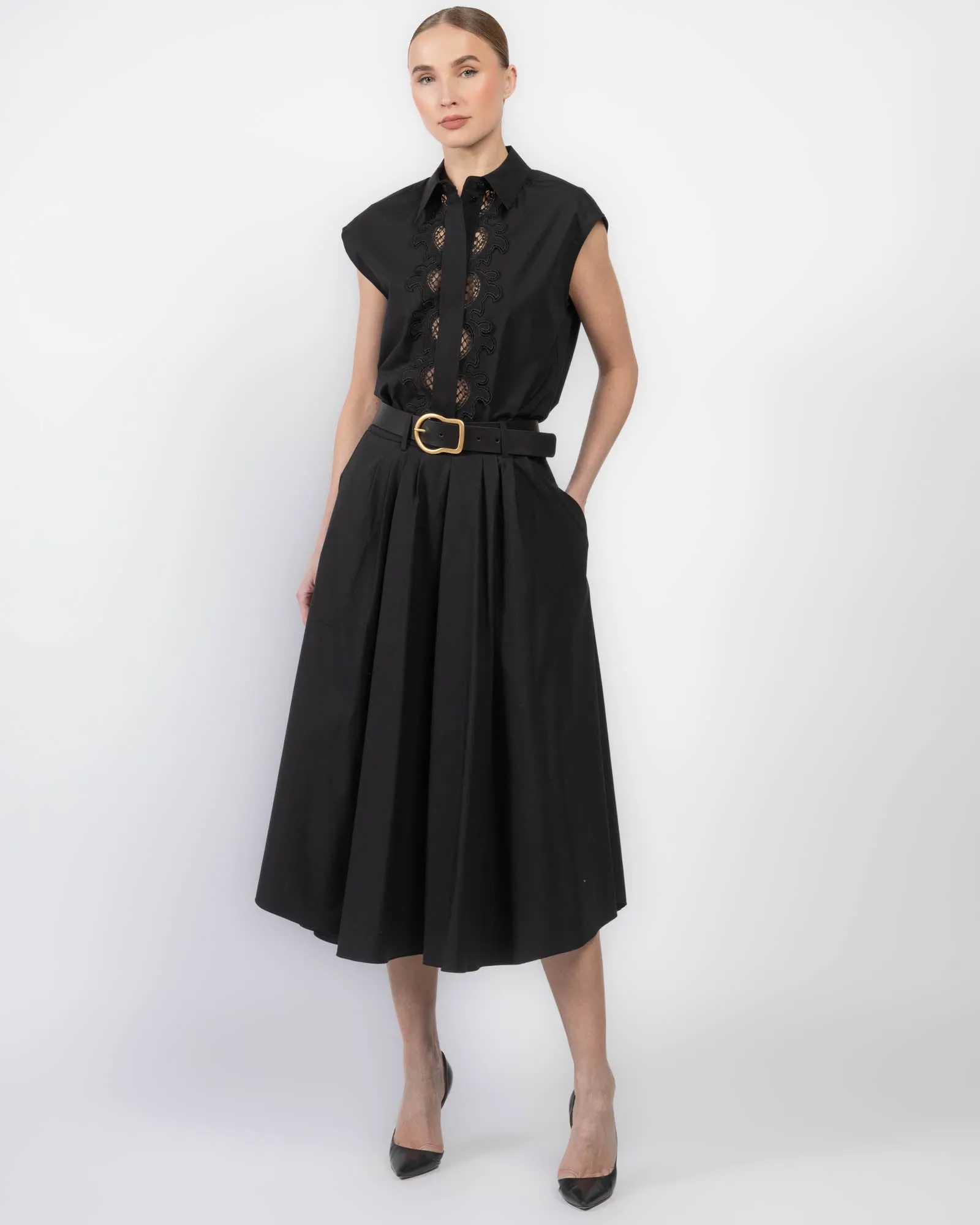 Poplin Power Skirt sold by TNT Fashion product image thumbnail 2