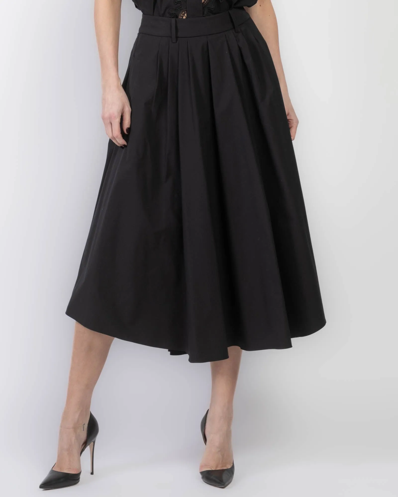 Poplin Power Skirt sold by TNT Fashion