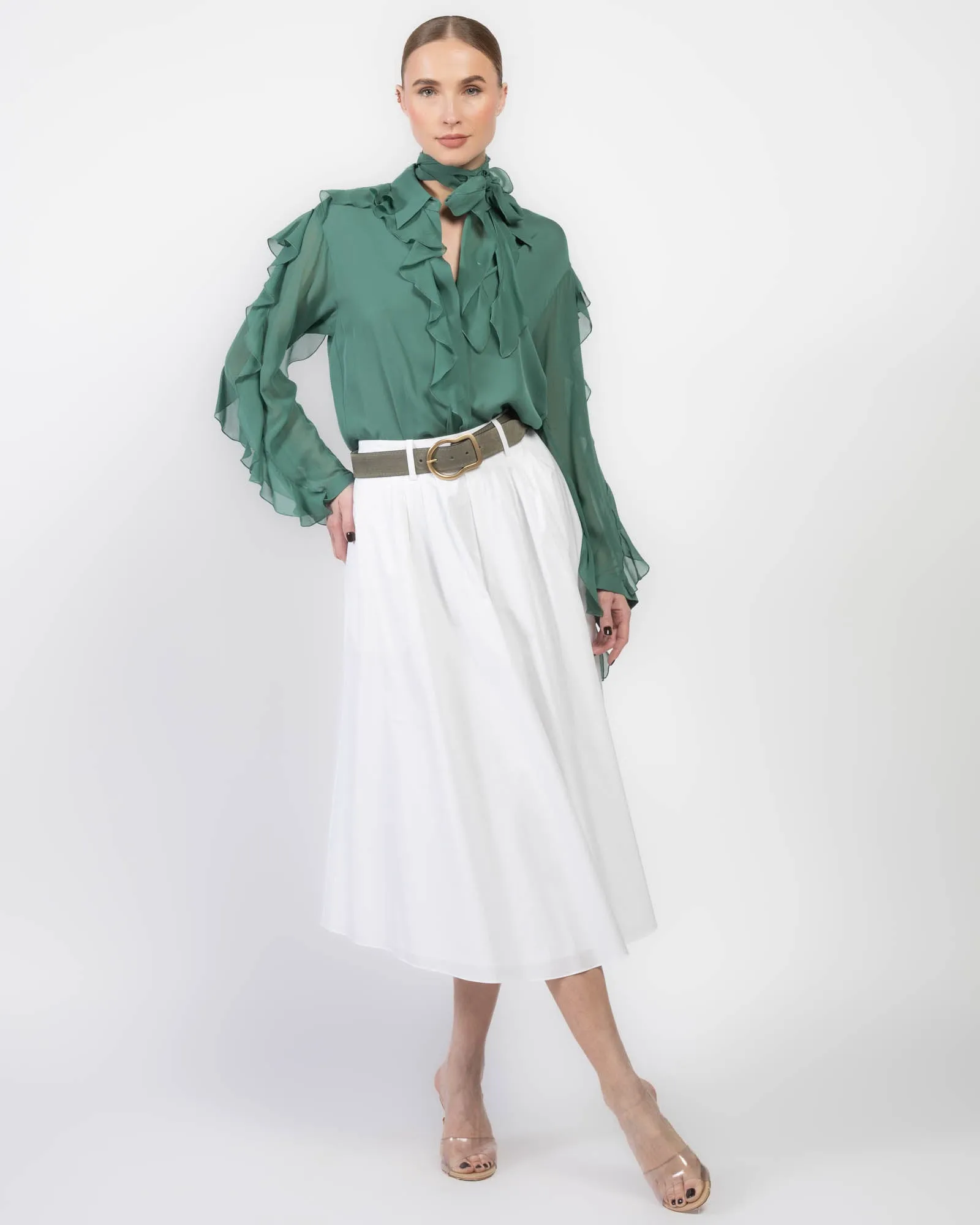 Poplin Power Skirt sold by TNT Fashion product image thumbnail 2