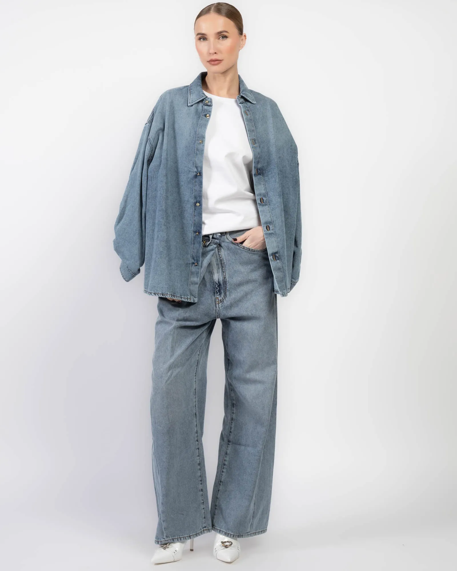 Ines Denim Pants sold by TNT Fashion product image thumbnail 2