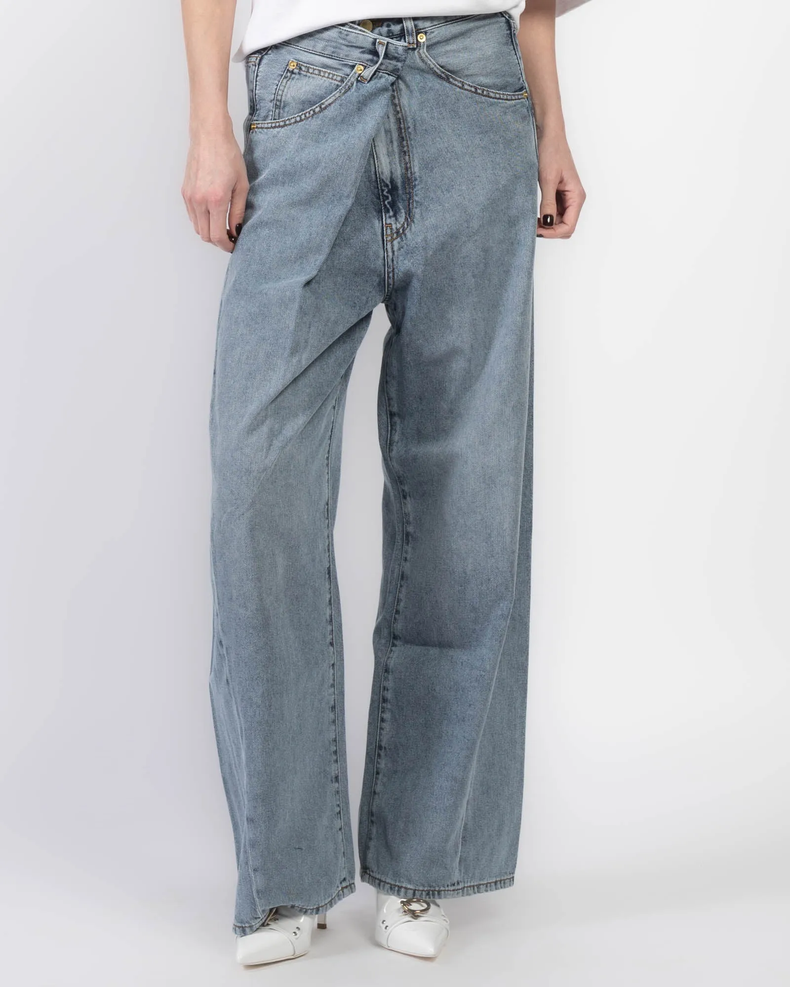 Ines Denim Pants sold by TNT Fashion