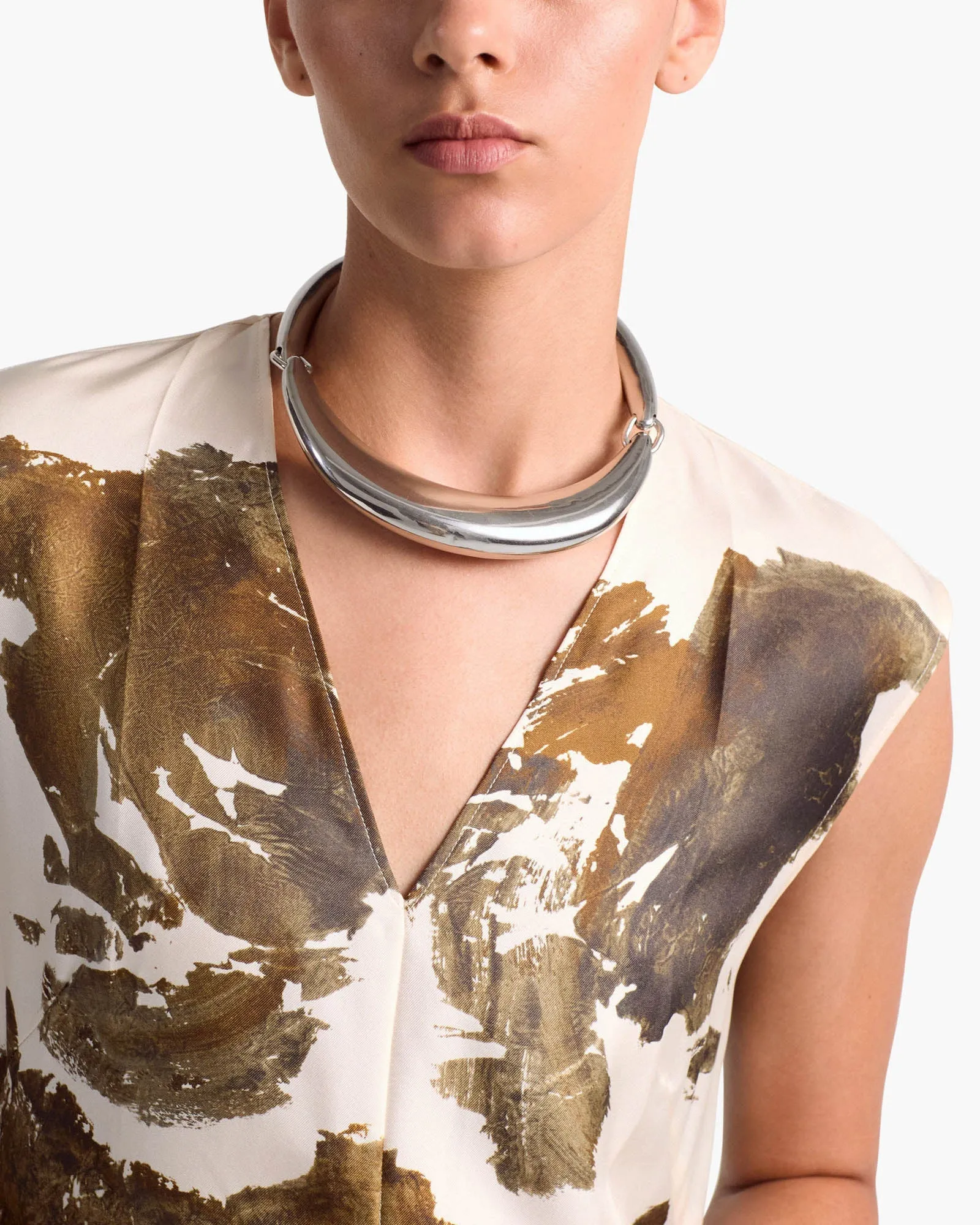 Sculptural Necklace sold by TNT Fashion product image thumbnail 2