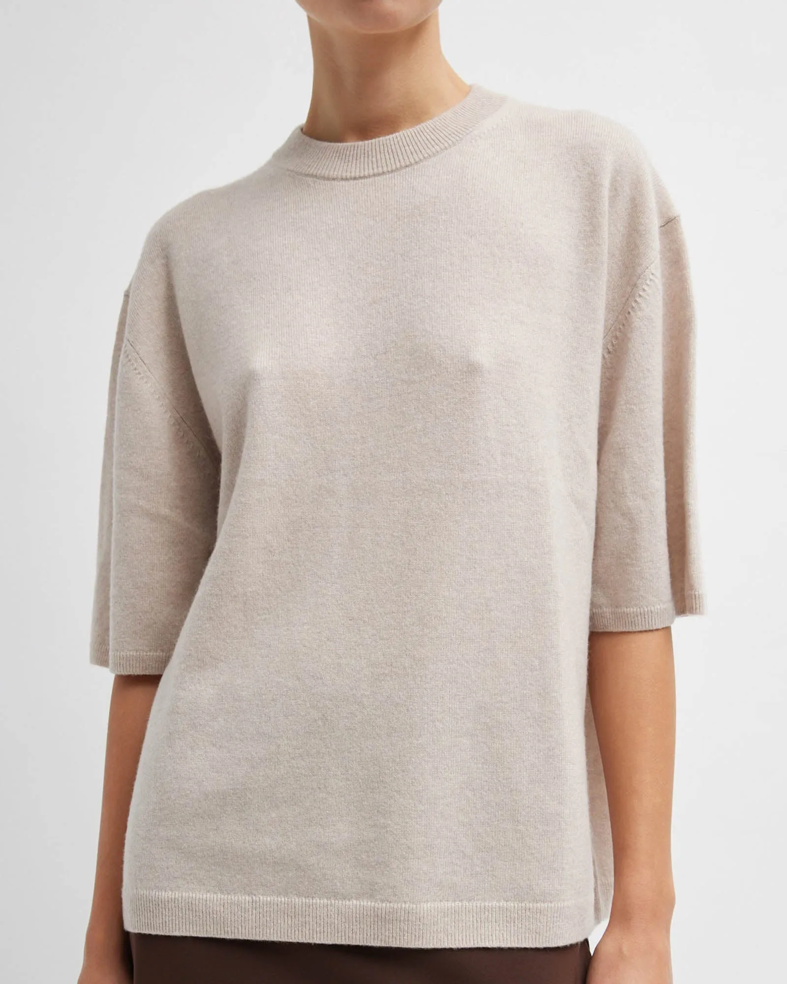 Cashmere Oversized Easy Tee sold by TNT Fashion