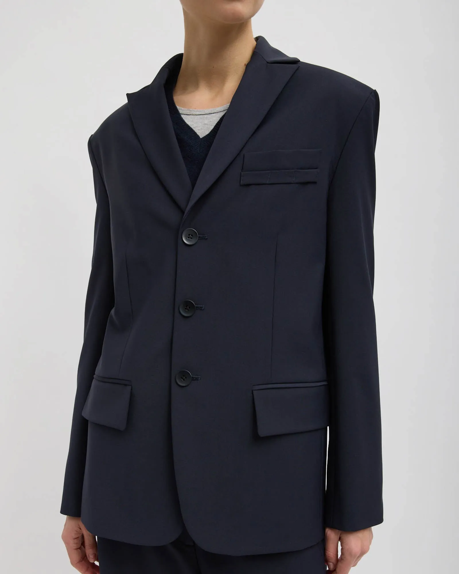 Tropical Wool Dennis Blazer sold by TNT Fashion