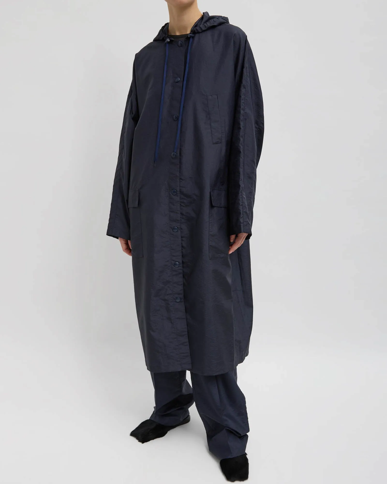 Crispy Nylon Hood Coat sold by TNT Fashion product image thumbnail 3