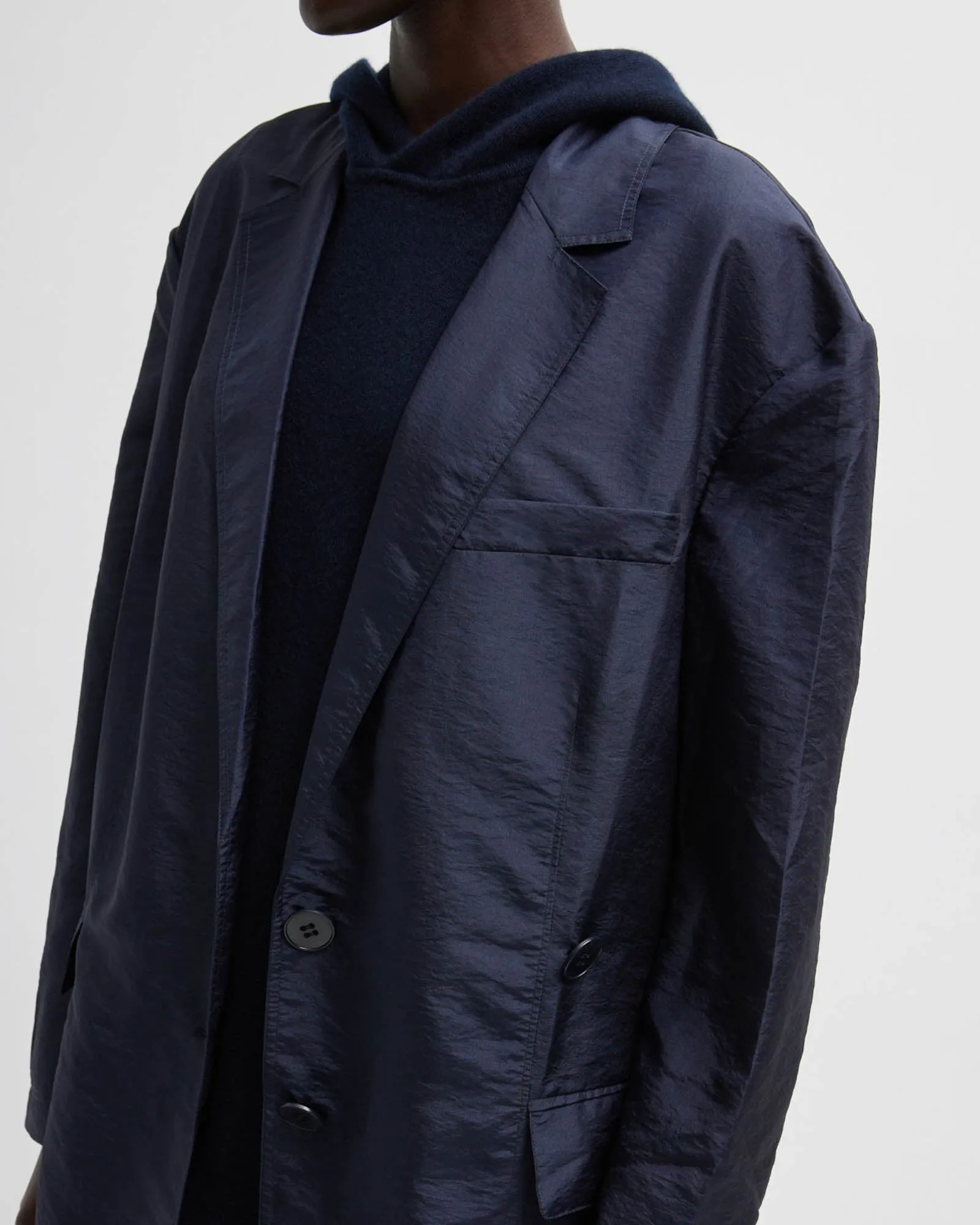 Crispy Nylon Liam Blazer sold by TNT Fashion product image thumbnail 4