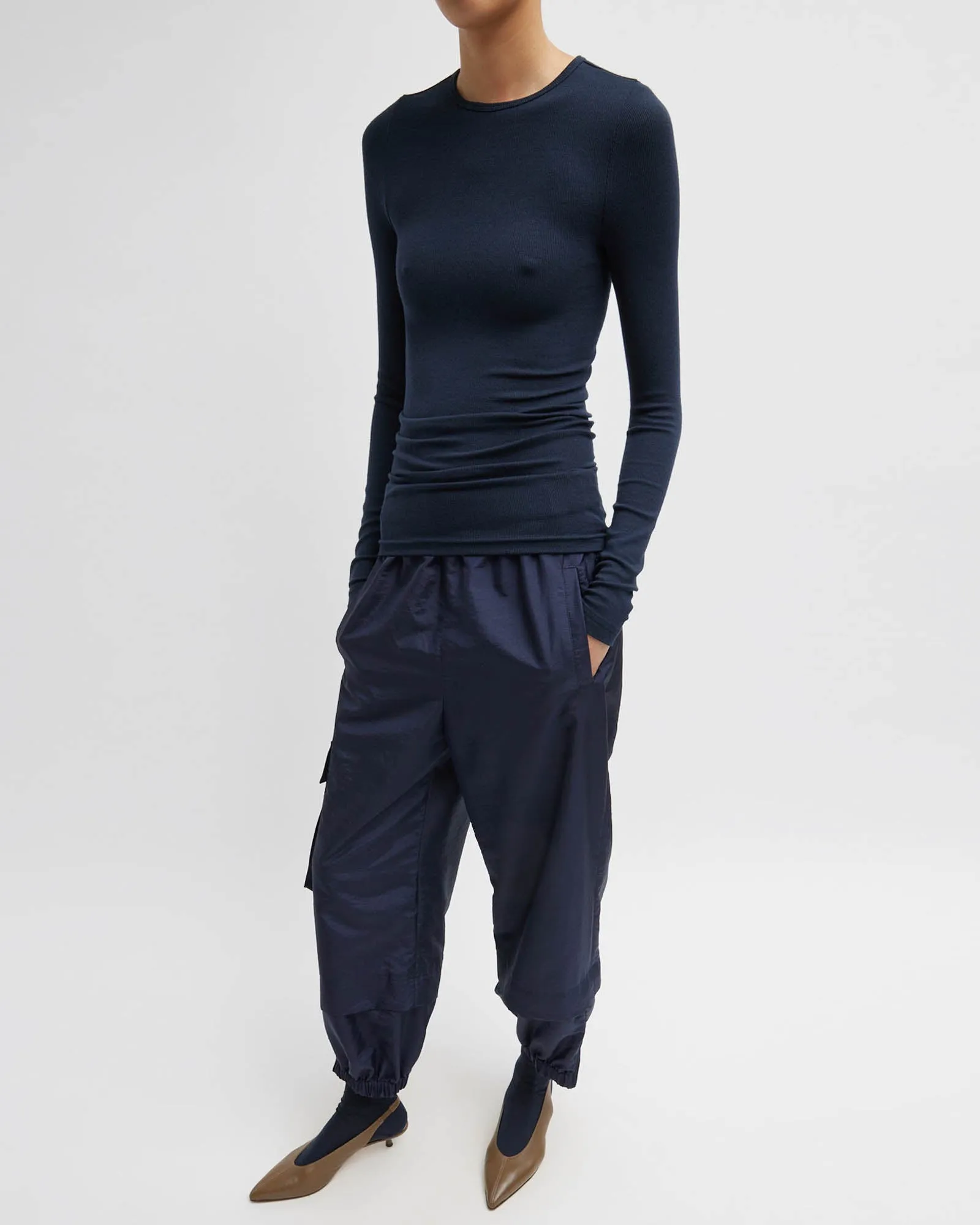 Crispy Nylon Wilt Joggers sold by TNT Fashion product image thumbnail 2