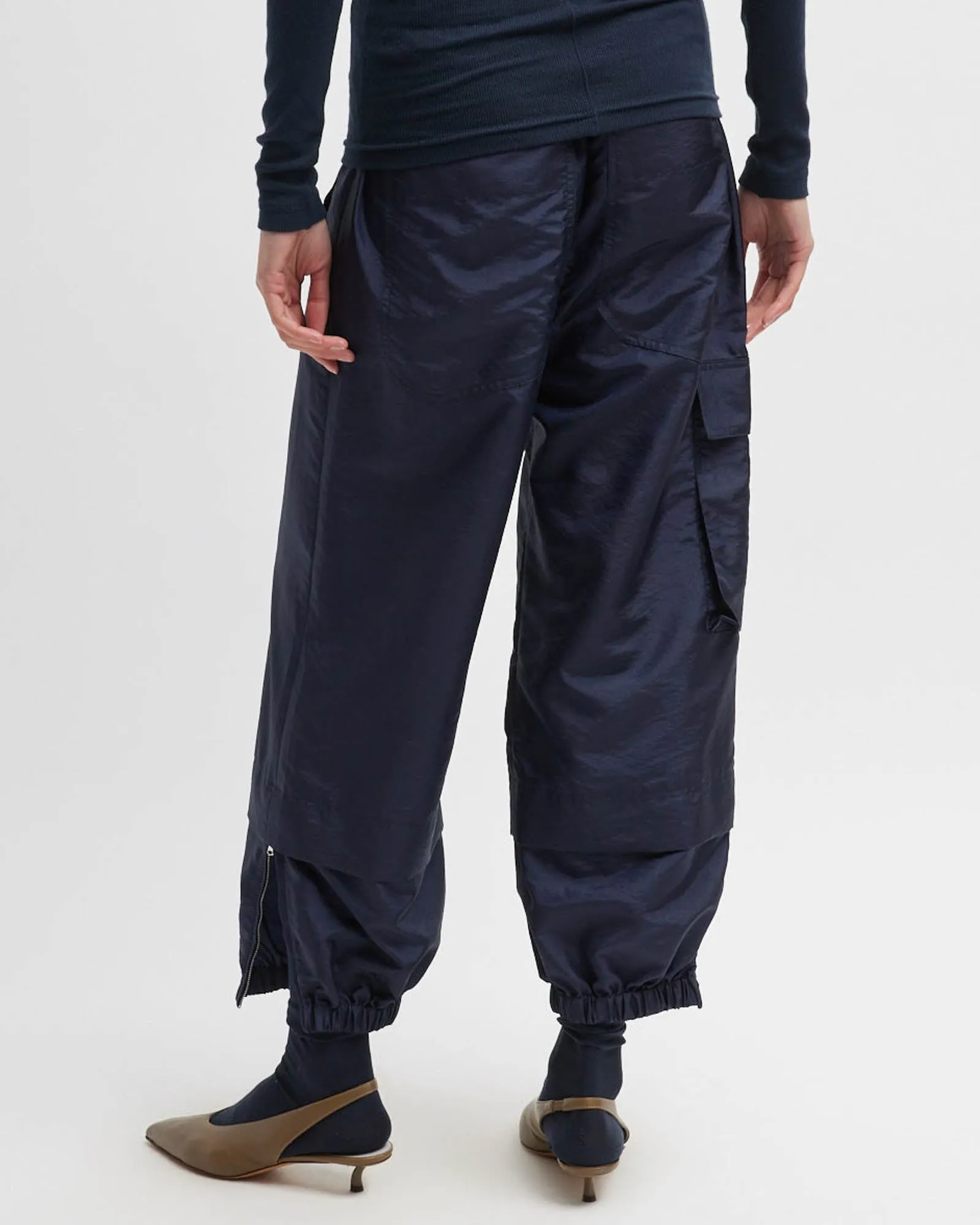 Crispy Nylon Wilt Joggers sold by TNT Fashion product image thumbnail 3