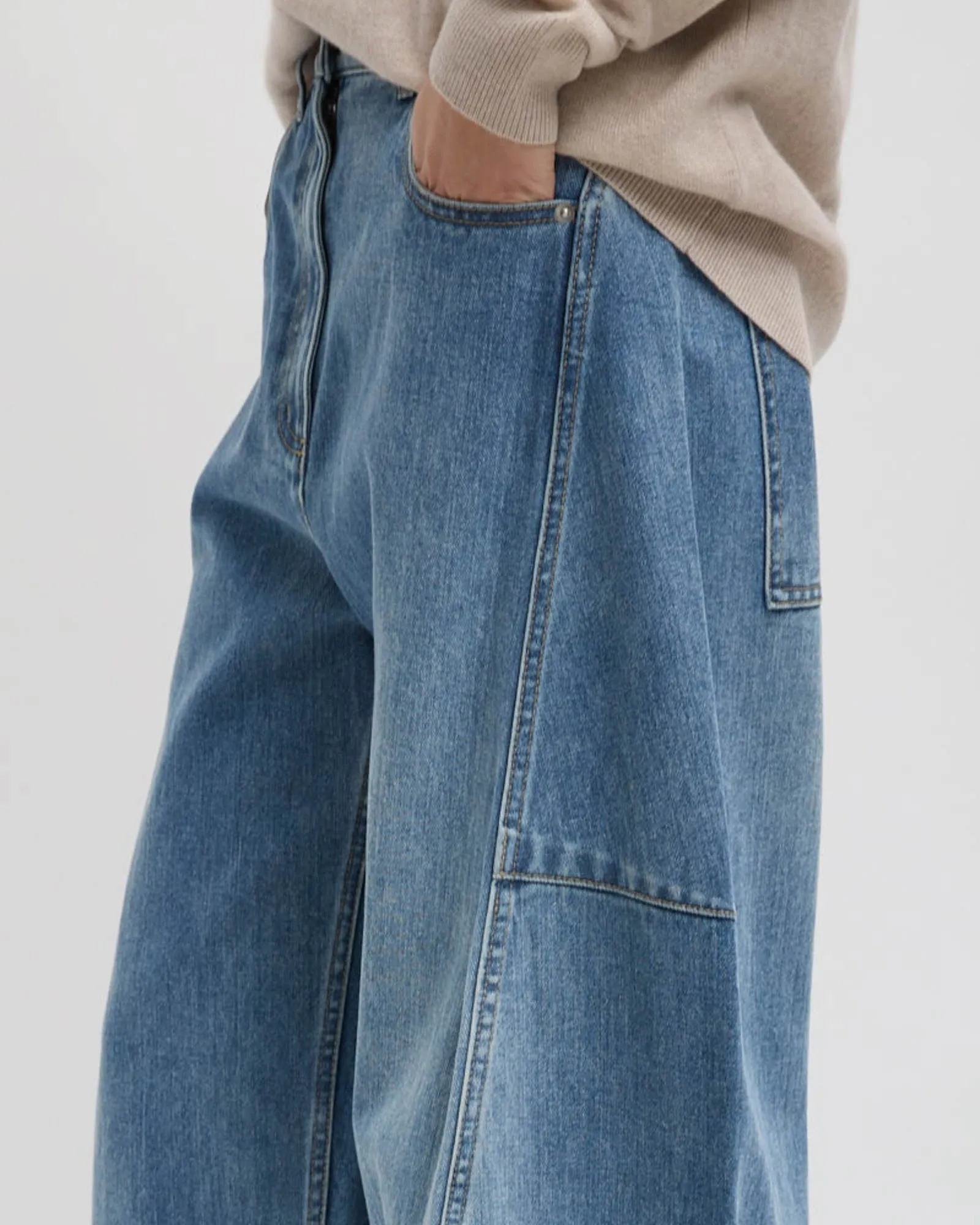 Classic Wash Denim Sid Jeans sold by TNT Fashion product image thumbnail 5