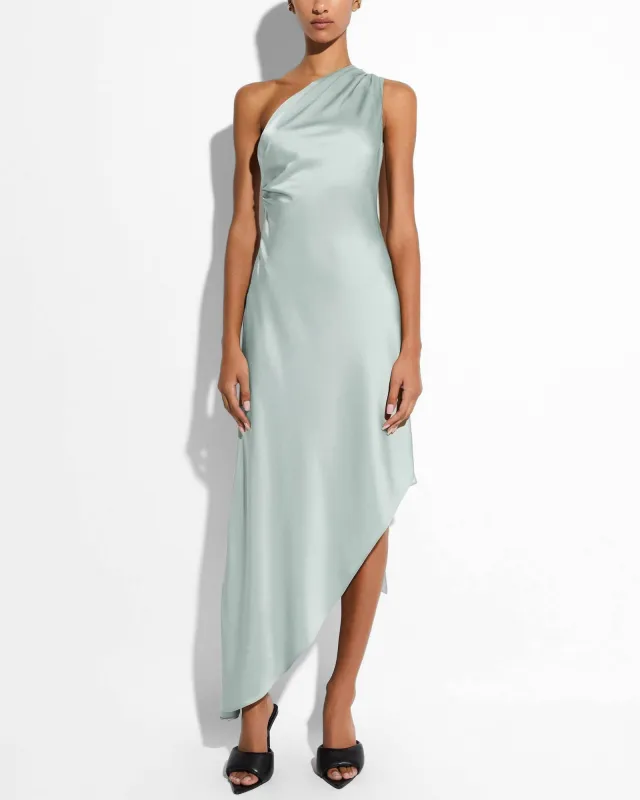 Satin One Shoulder Dress sold by TNT Fashion