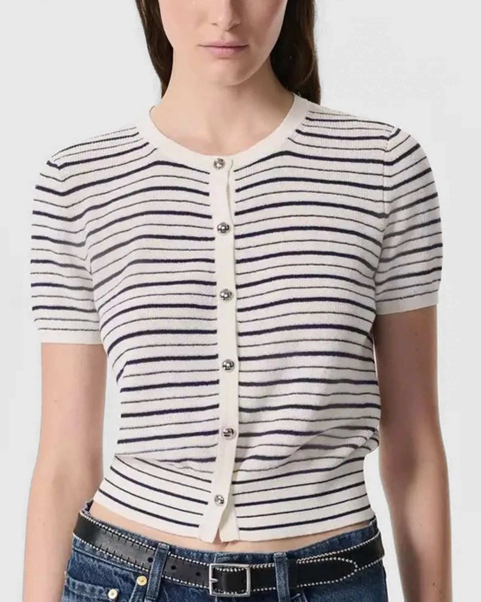 Dina Stripe Cardigan sold by TNT Fashion