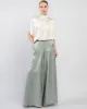 Silk Twill Wide Leg Pants sold by TNT Fashion