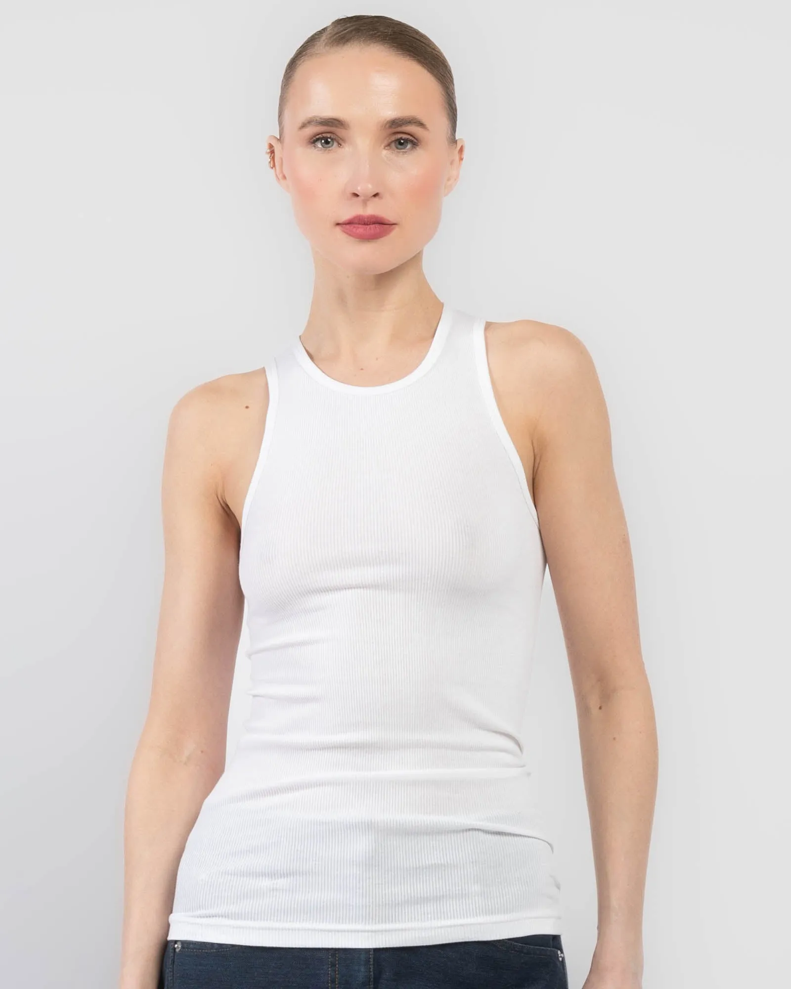 Circular Rib Tank Top sold by TNT Fashion