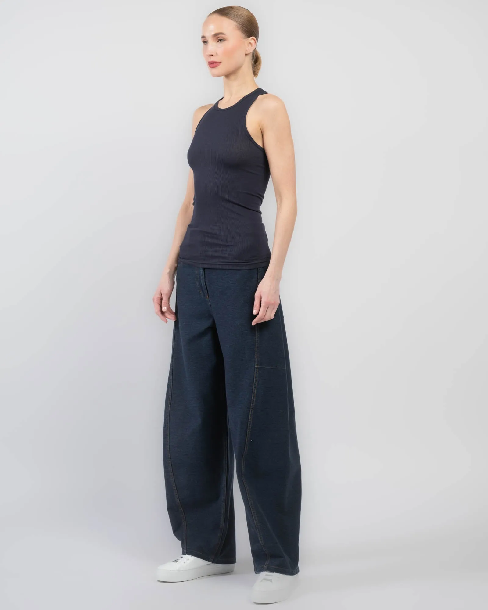 Circular Rib Tank Top sold by TNT Fashion product image thumbnail 4