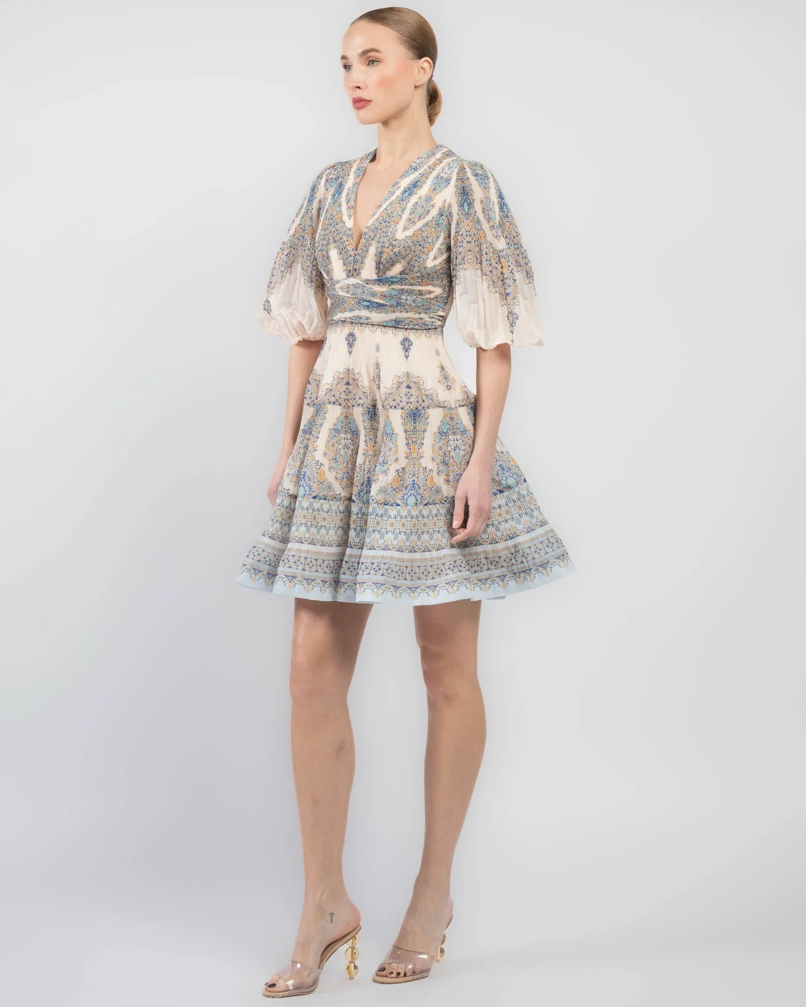 Pleated Mini Dress sold by TNT Fashion product image thumbnail 4