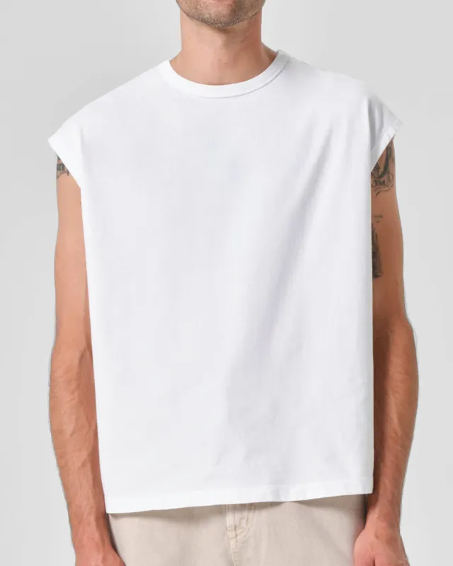 Leonard Sleeveless Tee sold by TNT Fashion