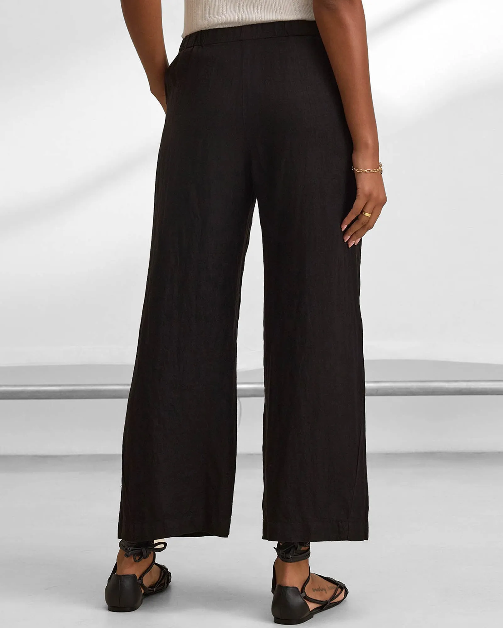 Woven Linen Pants sold by TNT Fashion product image thumbnail 3