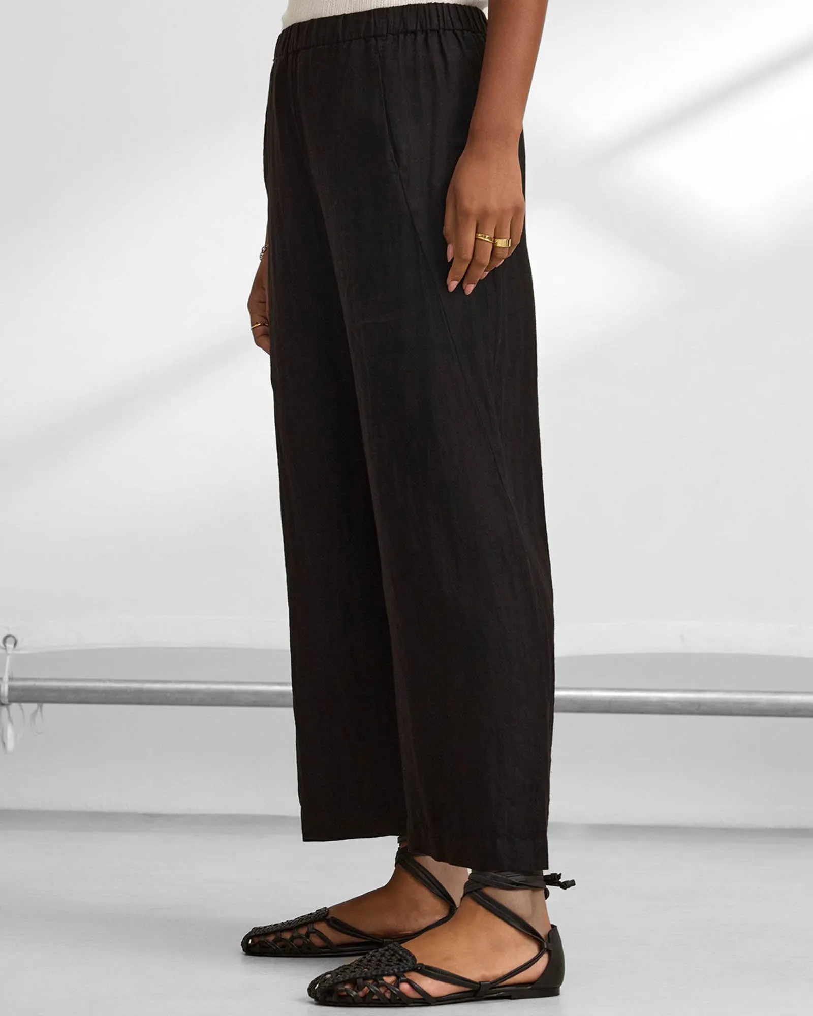 Woven Linen Pants sold by TNT Fashion product image thumbnail 4