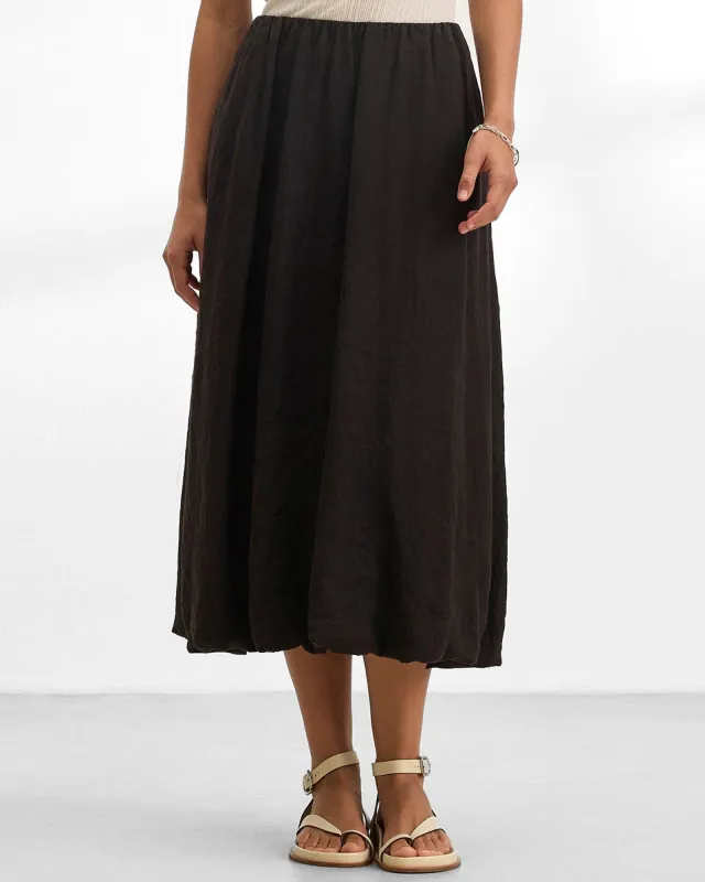 Woven Linen Skirt sold by TNT Fashion